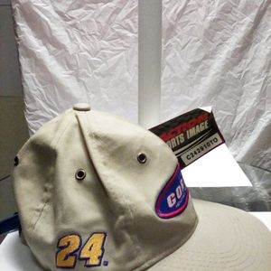 Jeff Gordon Hat Hendrick Motorsports #24 Tan Adult